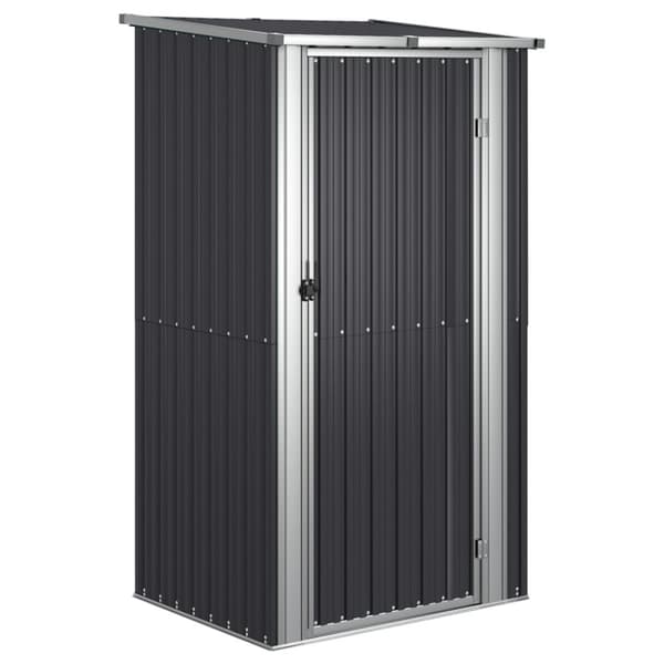 vidaXL Puutarhavaja antrasiitti 118,5x97x209,5 cm galvanoitu teräs -  Pihavajat