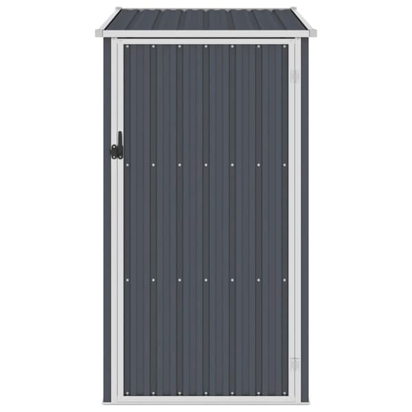 vidaXL haveskur 87x98x159 cm galvaniseret stål antracitgrå - Skure & Redskabsskure