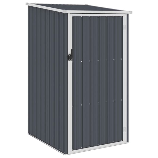 vidaXL haveskur 87x98x159 cm galvaniseret stål antracitgrå - Skure & Redskabsskure