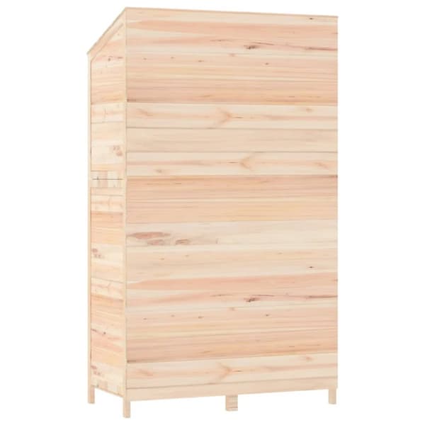 vidaXL haveskur 102x52x174,5 cm massivt grantræ -  Skure & Redskabsskure