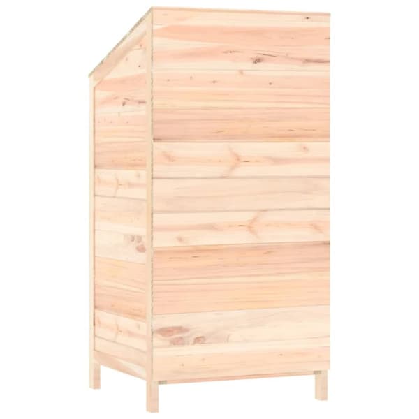 vidaXL haveskur 55x52x112 cm massivt grantræ - Skure & Redskabsskure