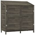 Pikkukuva 3 / 9: vidaXL Puutarhavaja antrasiitti 102x52x112 cm täysi kuusi -  Pihavajat