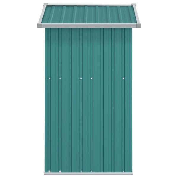 vidaXL Puutarhavaja vihreä 126x97,5x177 cm galvanoitu teräs -  Pihavajat