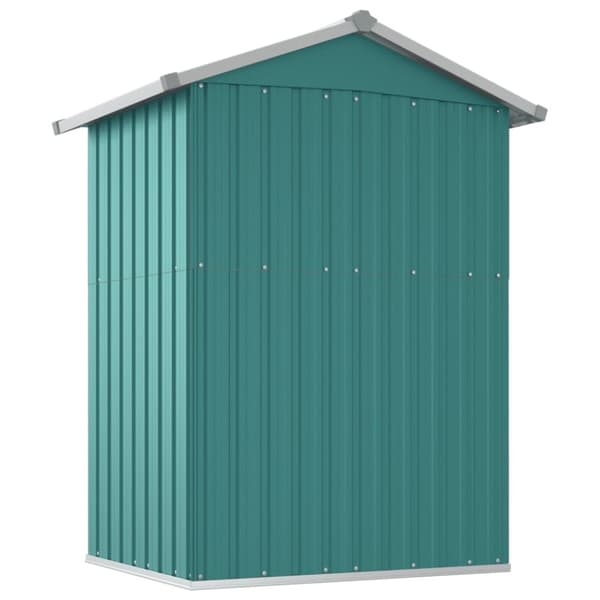 vidaXL Puutarhavaja vihreä 126x97,5x177 cm galvanoitu teräs -  Pihavajat