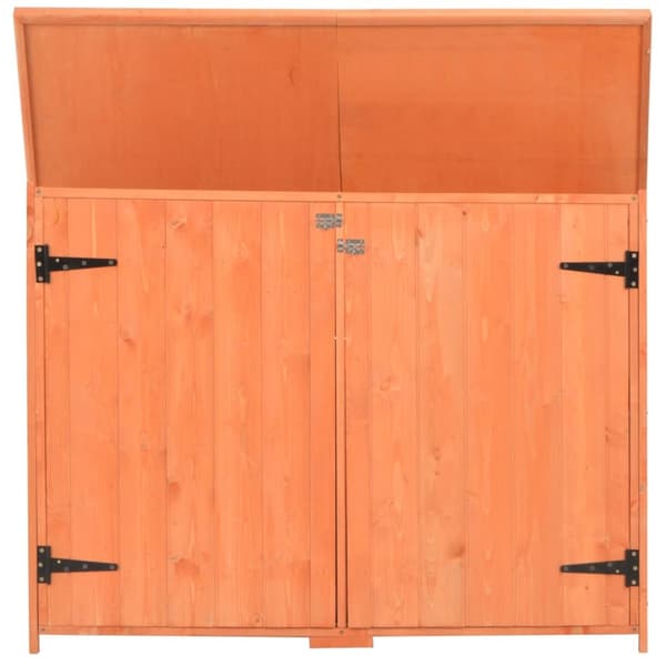 The Living Store opbevaringsskur til haven 120x50x91 cm træ -  Skure & Redskabsskure