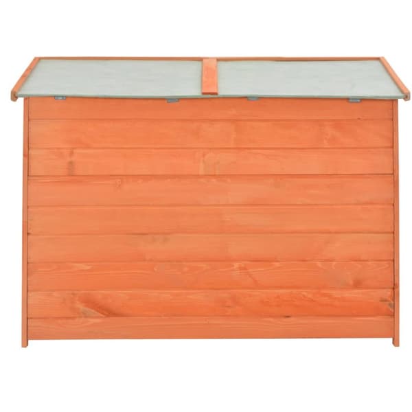 The Living Store opbevaringsskur til haven 120x50x91 cm træ -  Skure & Redskabsskure