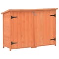 Miniatyrbillede 2 af 11: The Living Store opbevaringsskur til haven 120x50x91 cm træ -  Skure & Redskabsskure