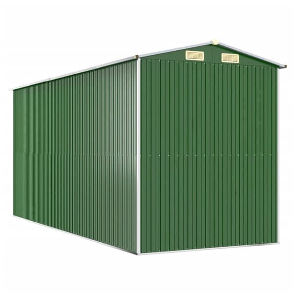 The Living Store Puutarhavaja vihreä 192x440x223 cm galvanoitu teräs -  Pihavajat