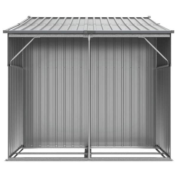 The Living Store Puutarhavaja harmaa 277x192,5x179 cm galvanoitu teräs -  Pihavajat