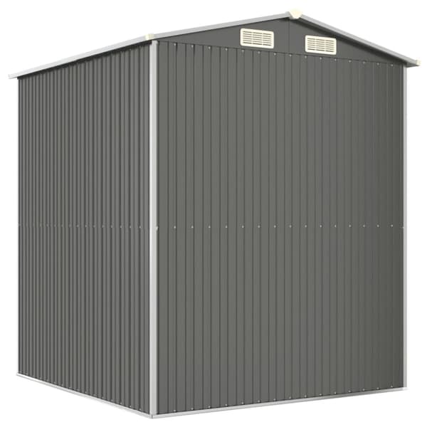 Skure & Redskabsskure - Living haveskur 192x191x223 cm galvaniseret stål lysegrå