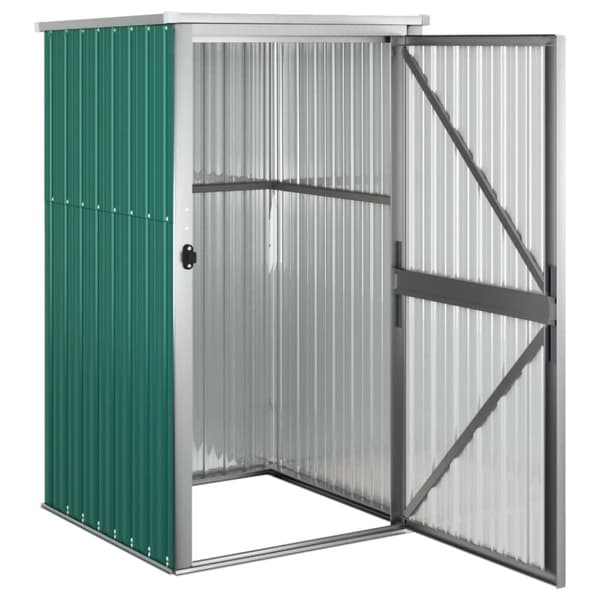Skure & Redskabsskure - Living redskabsskur til haven 88x89x161 cm galvaniseret stål grøn
