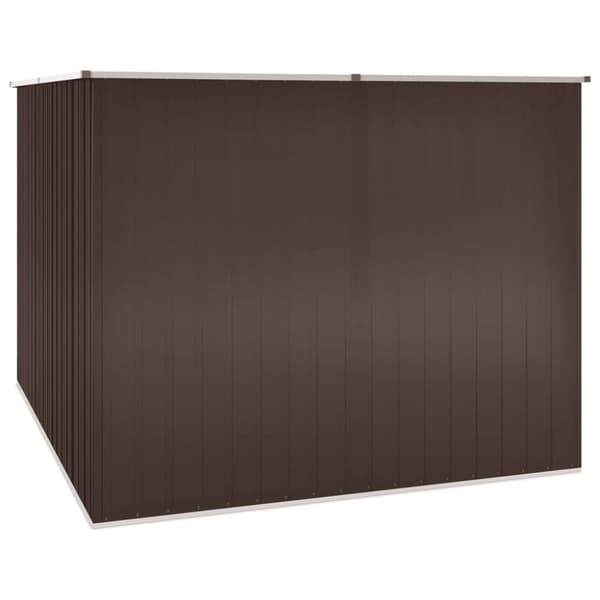 Skure & Redskabsskure - Living haveskur 195x198x159 cm galvaniseret stål brun