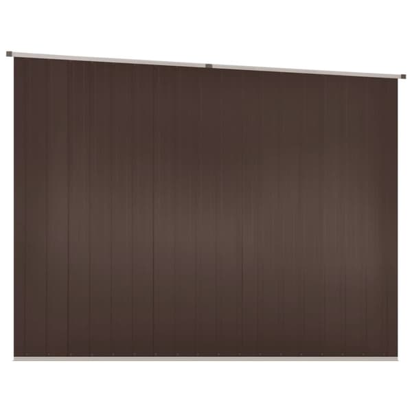 Skure & Redskabsskure - Living haveskur 195x198x159 cm galvaniseret stål brun
