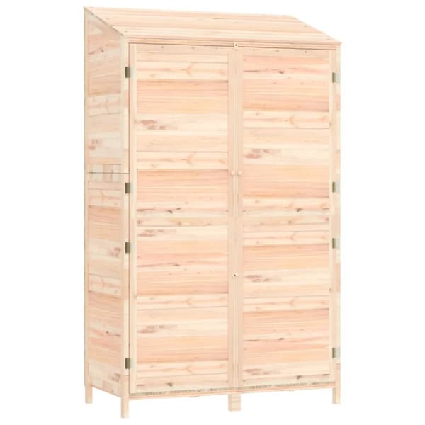 Skure & Redskabsskure - Living haveskur 102x52x174,5 cm massivt grantræ
