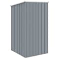 Miniatyrbillede 5 af 8: Haveskur 87x98x159 cm galvaniseret stål grå - Haveskur - Haveskure - Home & Living