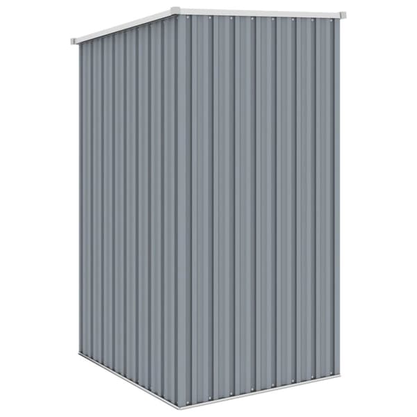Haveskur 87x98x159 cm galvaniseret stål grå - Haveskur - Haveskure - Home & Living