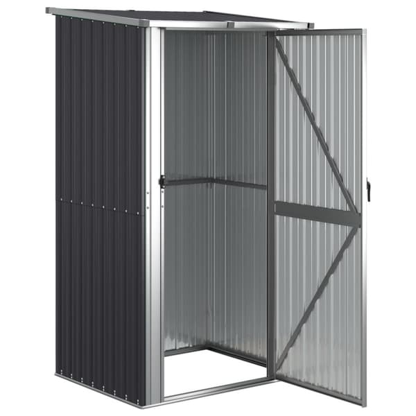 Haveskur 118,5x97x209,5 cm galvaniseret stål antracitgrå - Haveskur - Haveskure - Home & Living