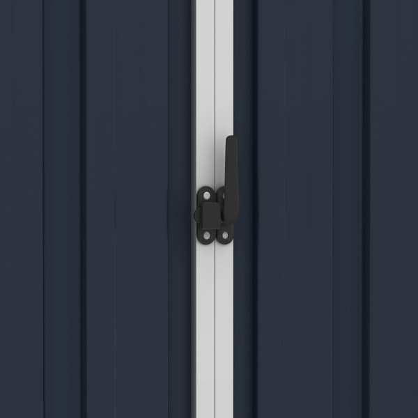 Trädgårdsskjul antracit 205x129x183 cm galvaniserat stål - Trädgårdsbord - Trädgårdsskjul - Home & Living