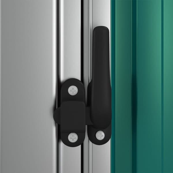 Haveskur 180,5x97x209,5 galvaniseret stål grøn - Haveskur - Haveskure - Home & Living