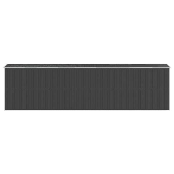 Haveskur 192x772x223 cm galvaniseret stål antracitgrå - Haveskur - Haveskure - Home & Living