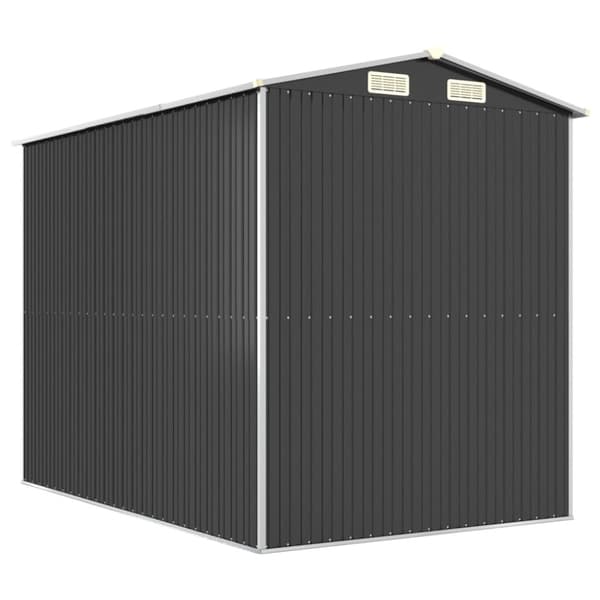 Haveskur 192x274x223 cm galvaniseret stål antracitgrå - Haveskur - Haveskure - Home & Living
