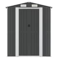 Miniatyrbillede 4 af 9: Haveskur 192x1021x223 cm galvaniseret stål antracitgrå - Haveskur - Haveskure - Home & Living