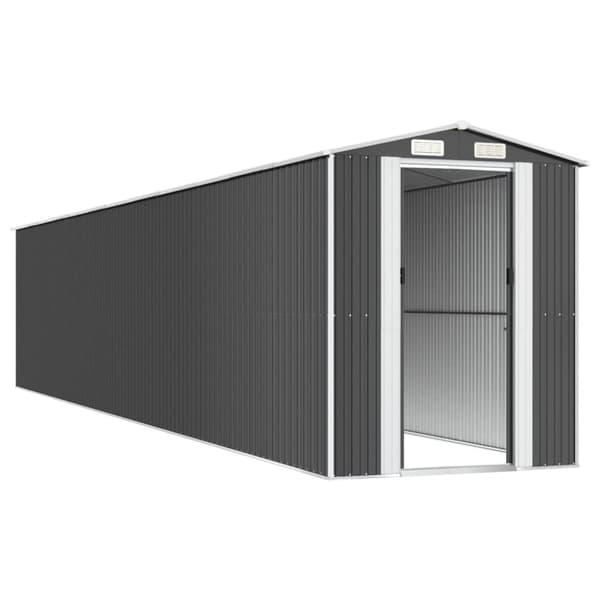 Haveskur 192x1021x223 cm galvaniseret stål antracitgrå - Haveskur - Haveskure - Home & Living