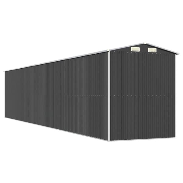 Haveskur 192x1021x223 cm galvaniseret stål antracitgrå - Haveskur - Haveskure - Home & Living