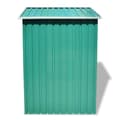 Miniatyrbillede 4 af 9: Opbevaringsskur til haven 204x132x186 cm metal grøn - Haveskur - Haveskure - Home & Living