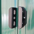 Miniatyrbillede 6 af 9: Opbevaringsskur til haven 204x132x186 cm metal grøn - Haveskur - Haveskure - Home & Living