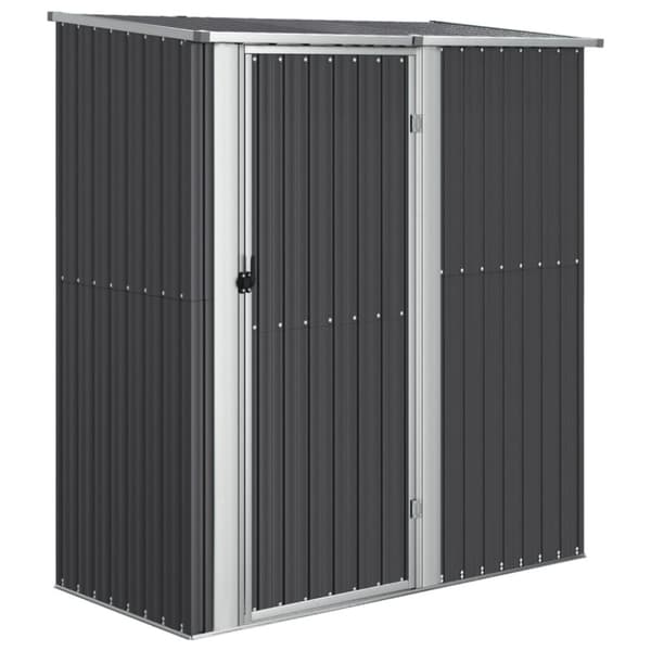 Haveskur 180,5x97x209,5 galvaniseret stål antracitgrå - Haveskur - Haveskure - Home & Living