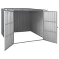 Miniatyrbillede 4 af 9: Haveskur 195x198x159 cm galvaniseret stål grå - Haveskur - Haveskure - Home & Living