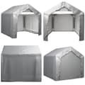 Miniatyrbillede 1 af 7: Opbevaringstelt 180x180 cm galvaniseret stål grå - Telt - Telte - Home & Living