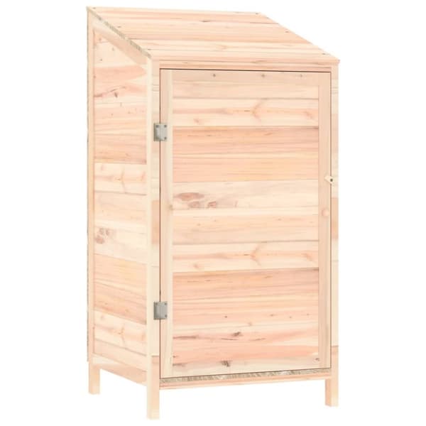 Trädgårdsbod 55x52x112 cm massivt granträ - Trädgårdsbod - Trädgårdsbodar - Home & Living