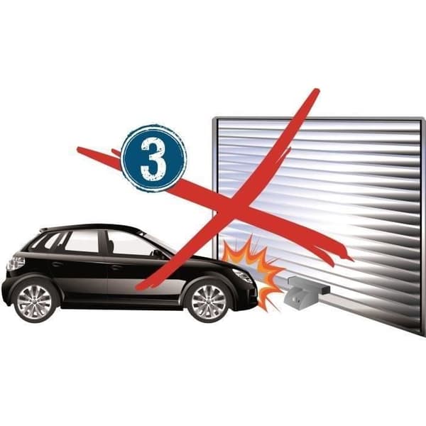 MOTTEZ Lås för garageport - stål