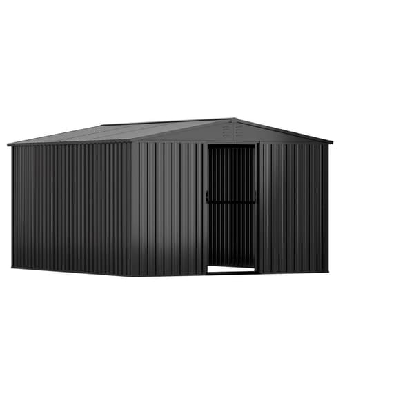 Fornorth Pihavarasto 11m2, musta