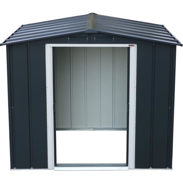 Trädgårdsskjul - Metall - DURAMAX - 2,47 m² - 0,33 mm - Antracit - DUECO64PR