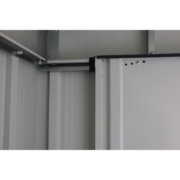Trädgårdsförråd - Metall - DURAMAX - 3,25 m² - 0,33 mm - Antracit - DUECOPENT84PR
