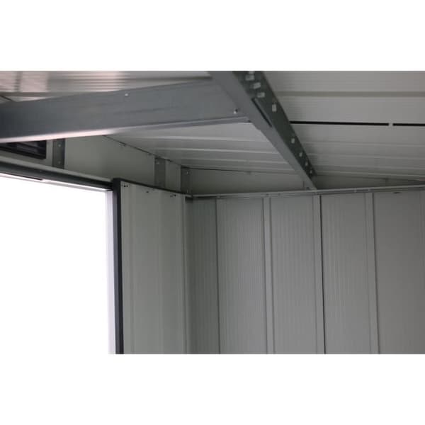Trädgårdsförråd - Metall - DURAMAX - 3,25 m² - 0,33 mm - Antracit - DUECOPENT84PR