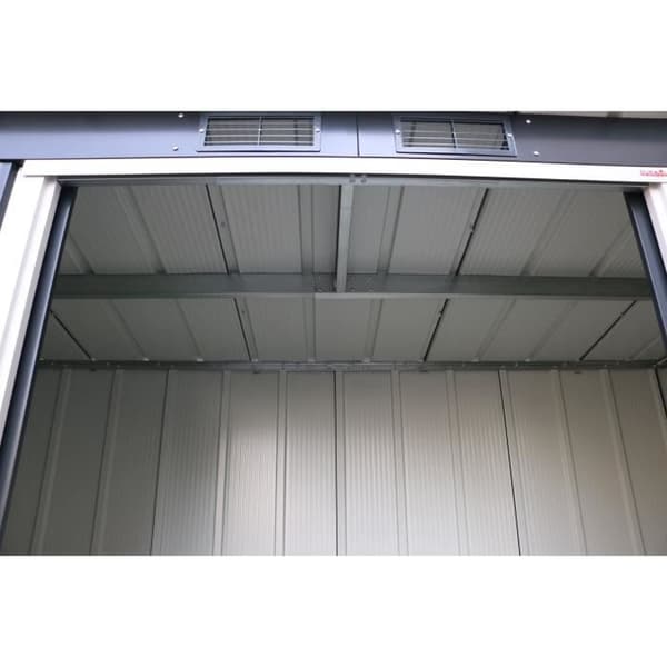 Trädgårdsförråd - Metall - DURAMAX - 3,25 m² - 0,33 mm - Antracit - DUECOPENT84PR