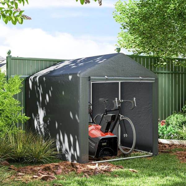 Garage Telt, 1.6x2.18x1.72 m, Mørkegrå