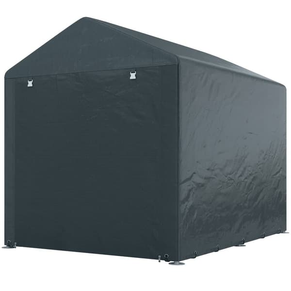 Garage Telt, 1.6x2.18x1.72 m, Mørkegrå