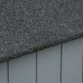 Miniatyrbild 9 av 9: Trädgårdsskjul, 129x51.5x180 cm, Grå+Svart