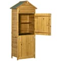 Miniatyrbillede 1 af 9: Haveskur, 79x49x191,5 cm, Natur