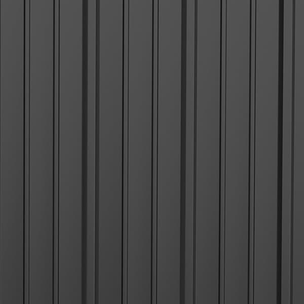 Verktygsskjul, 161.5x94.5x196 cm, Svart