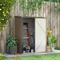 Miniatyrbillede 2 af 9: Redskabsskur, 161,5x94,5x196 cm, Brun