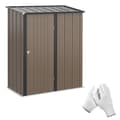 Miniatyrbillede 1 af 9: Redskabsskur, 161,5x94,5x196 cm, Brun