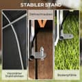 Miniatyrbillede 6 af 10: Rootz Garden Shed - Værktøjstelt - Opsætning af garage - vandtæt - UV -resistent - 300 cm x 600 cm x 230 cm - Holdbar beskyttelse