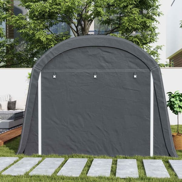 Rootz Garden Shed - Værktøjstelt - Opsætning af garage - vandtæt - UV -resistent - 300 cm x 600 cm x 230 cm - Holdbar beskyttelse