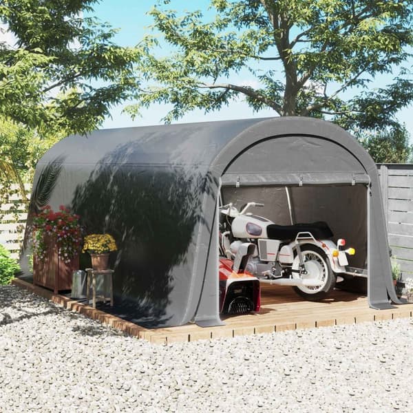 Rootz Garden Shed - Værktøjstelt - Opsætning af garage - vandtæt - UV -resistent - 300 cm x 600 cm x 230 cm - Holdbar beskyttelse